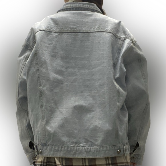 Washed denim jacket - Picture 7 of 7